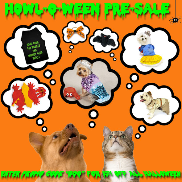 Halloween Dog Costumes - Sale