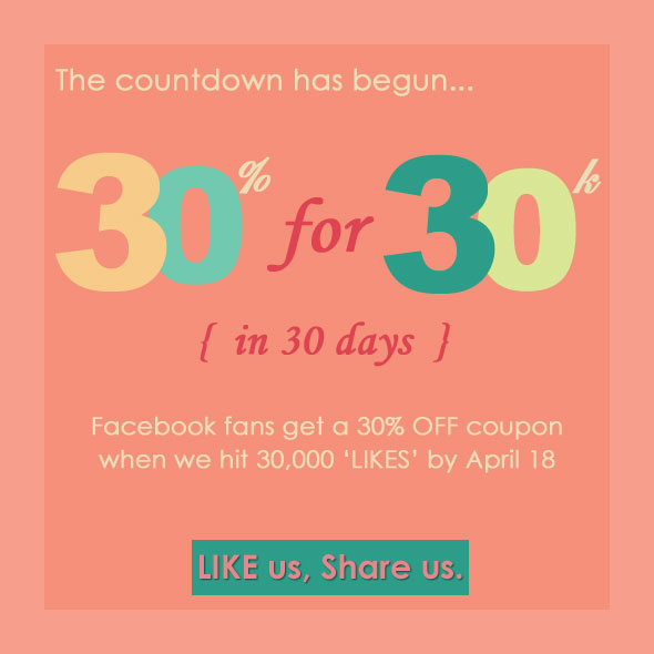 30 for 30 Facebook Deal