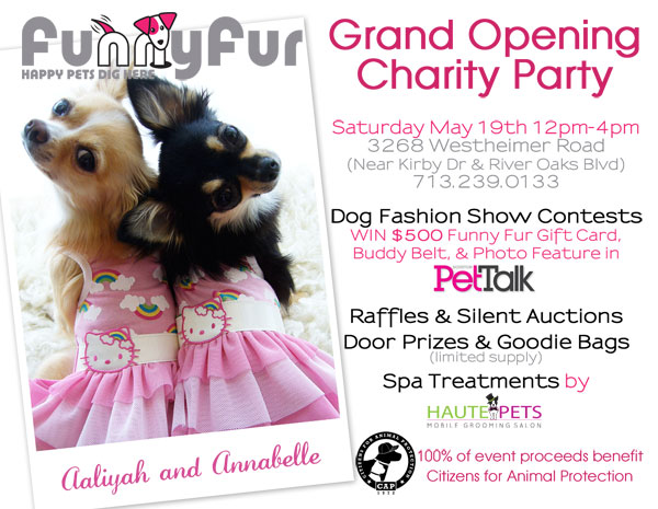 Funny Fur River Oaks Grand Opening Charity Party