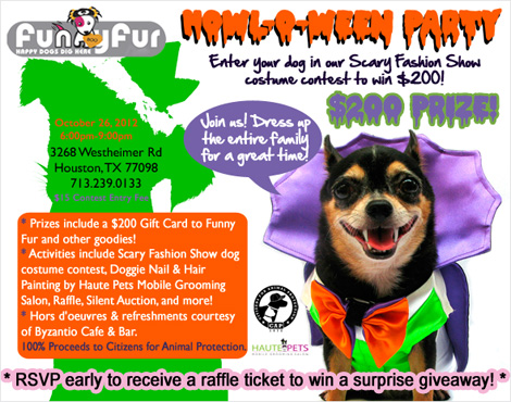 Funny Fur Howl-O-Ween Party