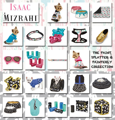Isaac Mizrahi Dog Clothes, Isaac Mizrahi pet collection, Isaac Mizrahi Paint