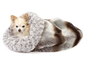 For dogs who prefer to be wrapped.